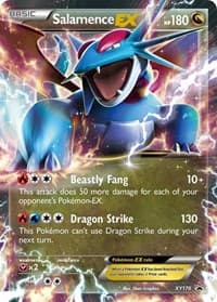 Salamence EX - XY170 - XY Promos - Pokemon card