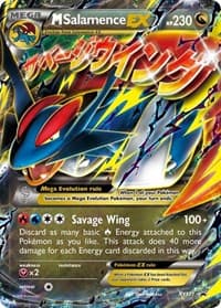 M Salamence EX - XY171 - XY Promos - Pokemon card