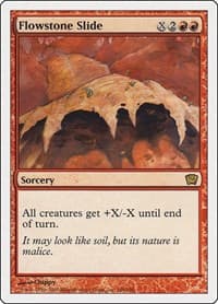 Flowstone Slide - 9th Edition - Magic: The Gathering card