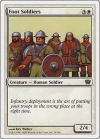 Foot Soldiers - 9th Edition - Magic: The Gathering card