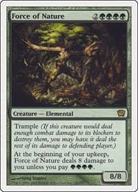 Force of Nature - 9th Edition - Magic: The Gathering card