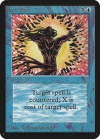 Spell Blast - Alpha Edition - Magic: The Gathering card