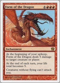 Form of the Dragon - 9th Edition - Magic: The Gathering card