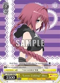 "Loves Licking" Mea - To Loveru Darkness 2nd - Weiss Schwarz card