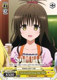 "Yuki Household Dining Table" Mikan - To Loveru Darkness 2nd - Weiss Schwarz card