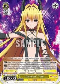 "Darkness" Yami - To Loveru Darkness 2nd - Weiss Schwarz card