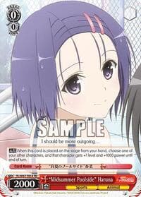 "Midsummer Poolside" Haruna - To Loveru Darkness 2nd - Weiss Schwarz card