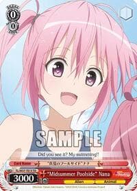 "Midsummer Poolside" Nana - To Loveru Darkness 2nd - Weiss Schwarz card