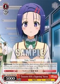 "Encounter With a Happening" Haruna - To Loveru Darkness 2nd - Weiss Schwarz card