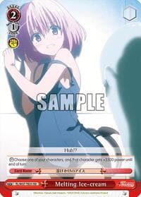 Melting Ice-cream - To Loveru Darkness 2nd - Weiss Schwarz card