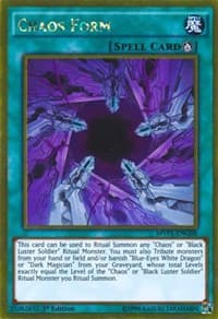Chaos Form - The Dark Side of Dimensions Movie Pack: Gold Edition - YuGiOh card