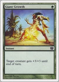 Giant Growth - 9th Edition - Magic: The Gathering card