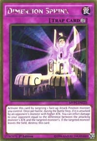 Dimension Sphinx - The Dark Side of Dimensions Movie Pack: Gold Edition - YuGiOh card
