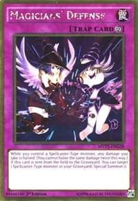 Magicians' Defense - The Dark Side of Dimensions Movie Pack: Gold Edition - YuGiOh card