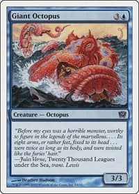 Giant Octopus - 9th Edition - Magic: The Gathering card