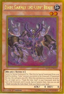 Dark Garnex the Cubic Beast - The Dark Side of Dimensions Movie Pack: Gold Edition - YuGiOh card