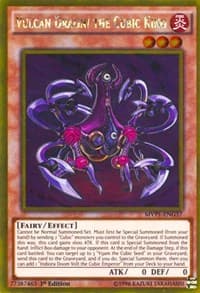 Vulcan Dragni the Cubic King - The Dark Side of Dimensions Movie Pack: Gold Edition - YuGiOh card