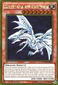 Blue-Eyes Alternative White Dragon - The Dark Side of Dimensions Movie Pack: Gold Edition - YuGiOh card