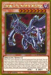 Gandora-X the Dragon of Demolition - The Dark Side of Dimensions Movie Pack: Gold Edition - YuGiOh card