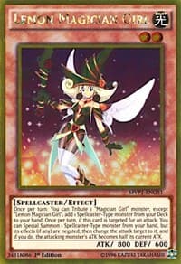 Lemon Magician Girl - The Dark Side of Dimensions Movie Pack: Gold Edition - YuGiOh card