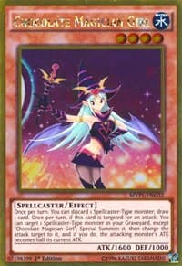 Chocolate Magician Girl - The Dark Side of Dimensions Movie Pack: Gold Edition - YuGiOh card