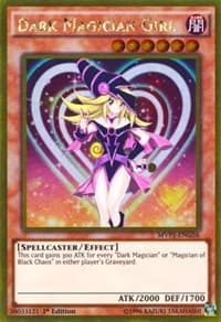 Dark Magician Girl - The Dark Side of Dimensions Movie Pack: Gold Edition - YuGiOh card