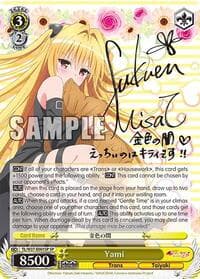Yami (SP) - To Loveru Darkness 2nd - Weiss Schwarz card