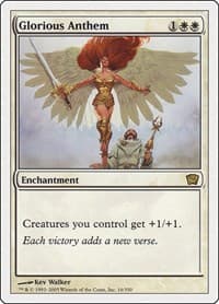 Glorious Anthem - 9th Edition - Magic: The Gathering card