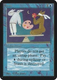 Stasis - Alpha Edition - Magic: The Gathering card