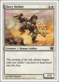 Glory Seeker - 9th Edition - Magic: The Gathering card