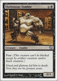 Gluttonous Zombie - 9th Edition - Magic: The Gathering card