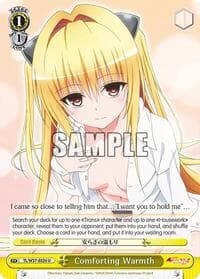 Comforting Warmth - To Loveru Darkness 2nd - Weiss Schwarz card