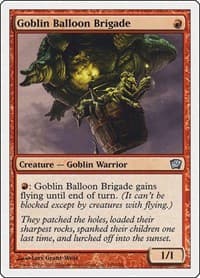 Goblin Balloon Brigade - 9th Edition - Magic: The Gathering card
