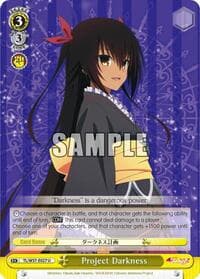 Project Darkness - To Loveru Darkness 2nd - Weiss Schwarz card