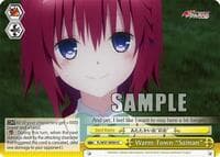 Warm Town "Sainan" - To Loveru Darkness 2nd - Weiss Schwarz card