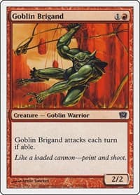 Goblin Brigand - 9th Edition - Magic: The Gathering card