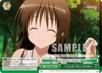 Taiyaki Key Holder (Green) - To Loveru Darkness 2nd - Weiss Schwarz card