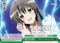 Heart-racing Voice - To Loveru Darkness 2nd - Weiss Schwarz card