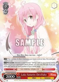 Lala-Satarin-Deviluke (SR) - To Loveru Darkness 2nd - Weiss Schwarz card