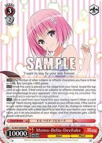 Momo-Belia-Deviluke - To Loveru Darkness 2nd - Weiss Schwarz card