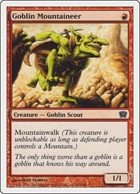Goblin Mountaineer - 9th Edition - Magic: The Gathering card