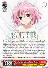 "Alluring Pajama Look" Momo (SR) - To Loveru Darkness 2nd - Weiss Schwarz card