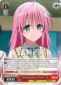 "Twirling Mechanical Pencil" Lala - To Loveru Darkness 2nd - Weiss Schwarz card