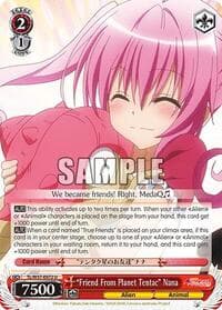 "Friend From Planet Tentac" Nana - To Loveru Darkness 2nd - Weiss Schwarz card