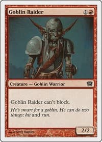 Goblin Raider - 9th Edition - Magic: The Gathering card