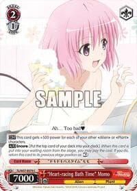 "Heart-racing Bath Time" Momo - To Loveru Darkness 2nd - Weiss Schwarz card