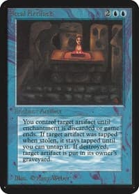 Steal Artifact - Alpha Edition - Magic: The Gathering card