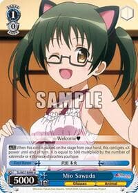 Mio Sawada - To Loveru Darkness 2nd - Weiss Schwarz card