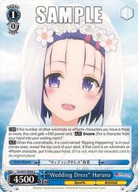 "Wedding Dress" Haruna - To Loveru Darkness 2nd - Weiss Schwarz card