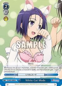 White Cat Mode - To Loveru Darkness 2nd - Weiss Schwarz card